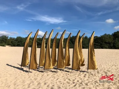 10 FESTIVAL VLAGGEN 2.90m Goud huren