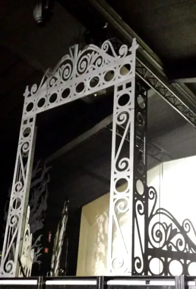 Alice in Wonderland poort