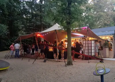 Stretchtent 6,5 x 10 meter
