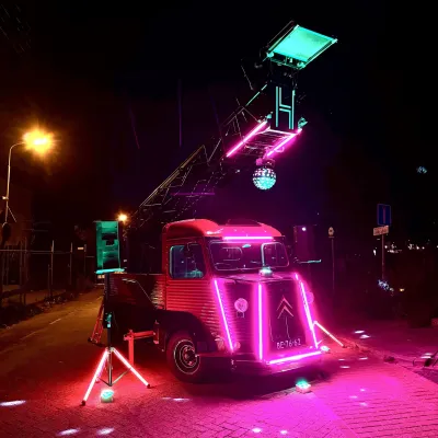 DJ Bus Brandweer ladderwagen