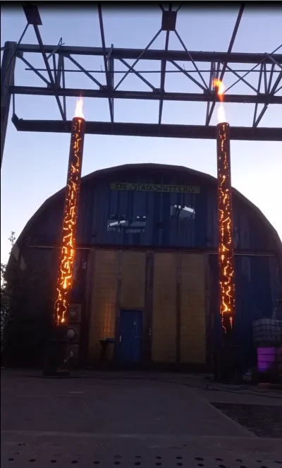 Flaming Tubes