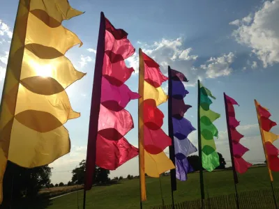 Festival Vlag Bloemblad Pakket (Set 5)