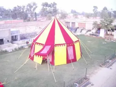Riddertent 7x7m
