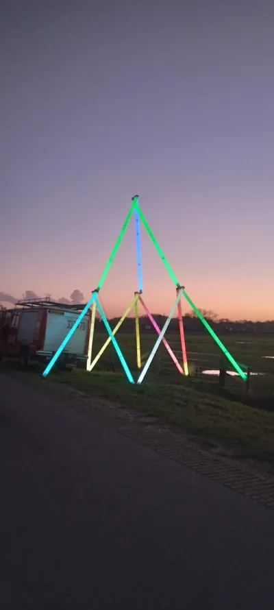 rainbow pyramide