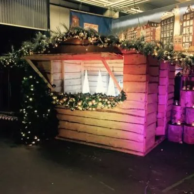 Kersthut stand