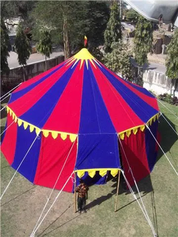 Riddertent 8x8m